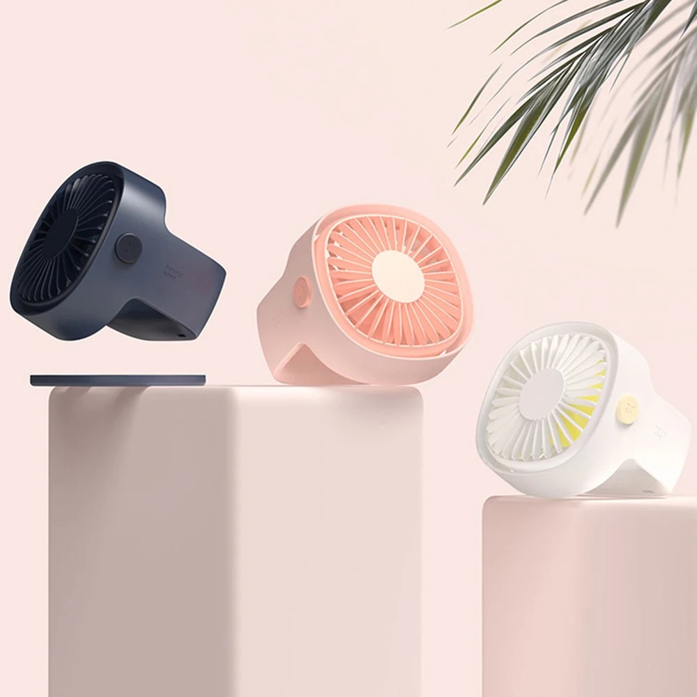 

Portable USB Mini Fan Personal Care Appliance Desktop Handheld Fan Multi-Angle Adjustable Brushless Motor Large Battery
