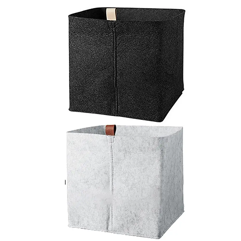

Felt Storage Box Multifunctional Environmental Protection Clothing Cosmetics Sundries Non-woven Storage Basket Home Organizer