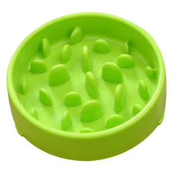 

Pet slow food bowl durable non-toxic unique design pets slow food feeder pet cats and dogs healthy eating bowls