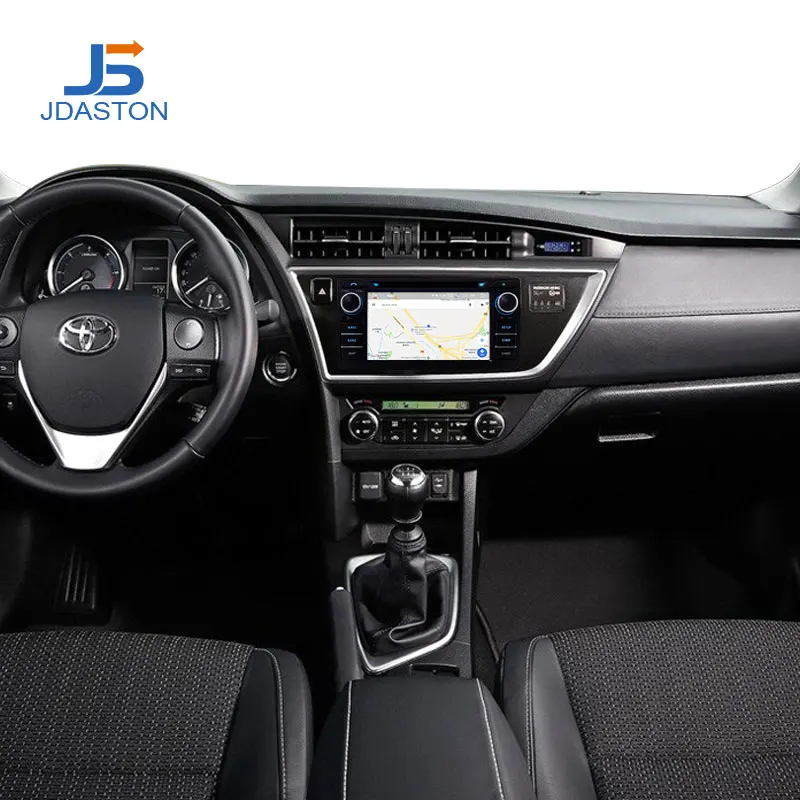 Cheap JDASTON 2 DIN Android 9.0 Car DVD Player For Toyota Auris 2013 2014 2015 Octa Core 4G+64G Car Radio Multimedia GPS Stereo Audio 5