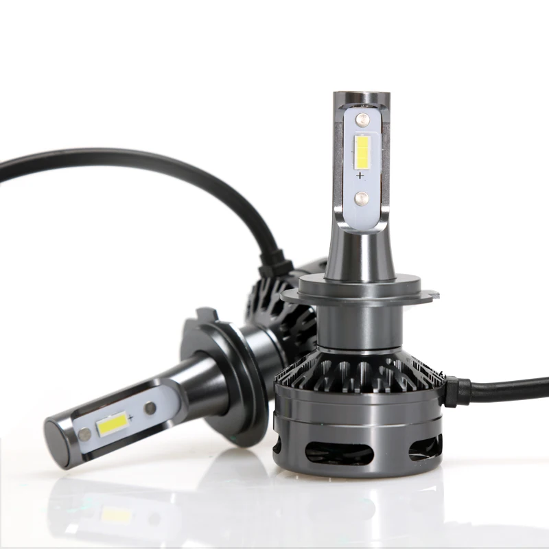 Car LED headlight bulbs H7 With CSP 9000LM 72W