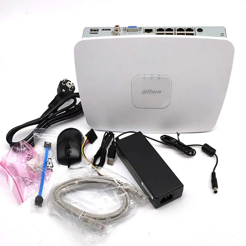 dahua NVR4108-8P-4KS2 NVR4116-8P-4KS2 8CH 16CH 8 PoE порт 1U Lite NVR 8 poe порт сетевой видеорегистратор