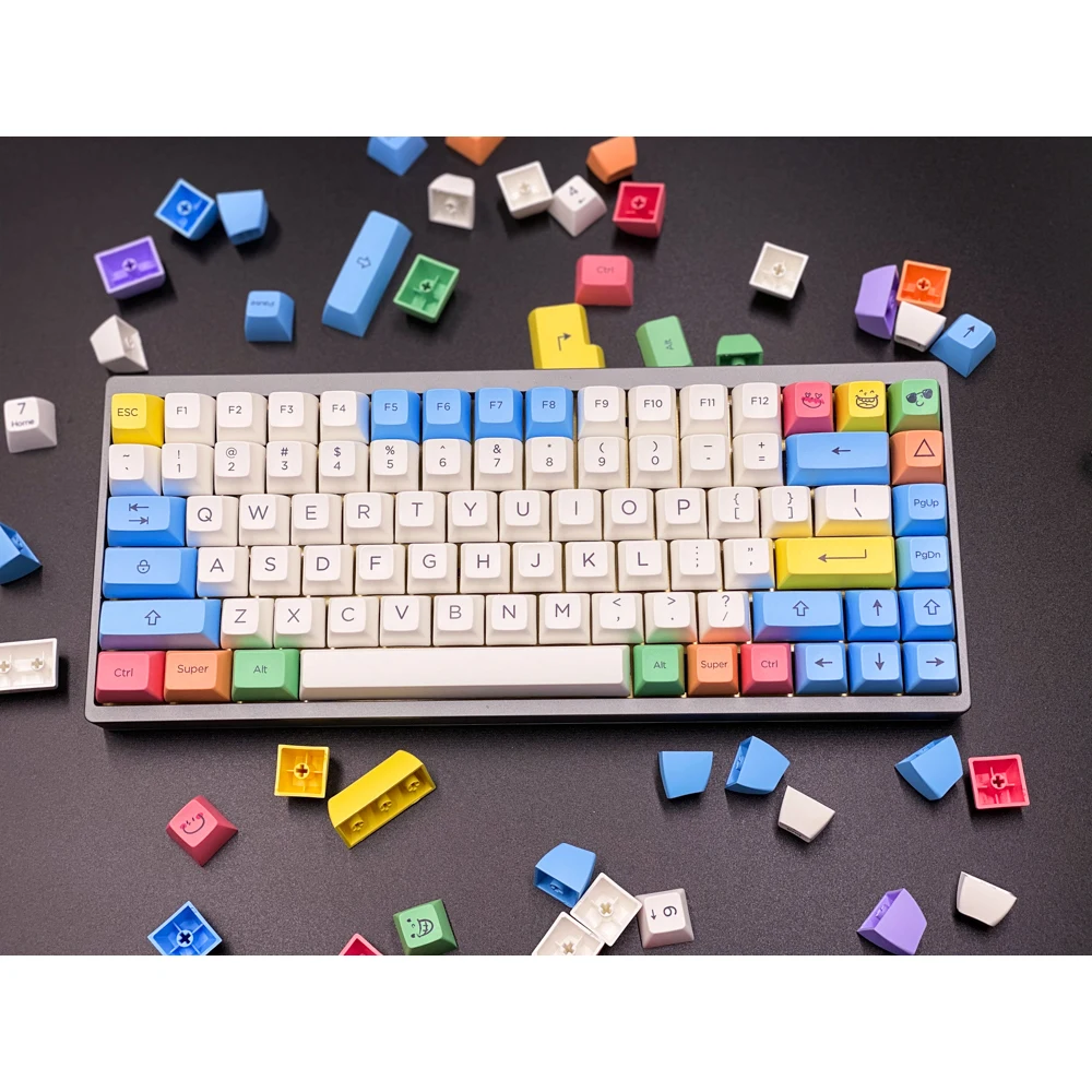 Мел MP SA Colorway Keycap PBT краситель Subtion колпачки профиль для механической игровой