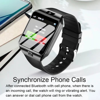 

In Stock DZ09 Bluetooth Smartwatch Android Phone Watch Waterproof Camera Sim Card Smart Watches Call Bracelet for Fitness