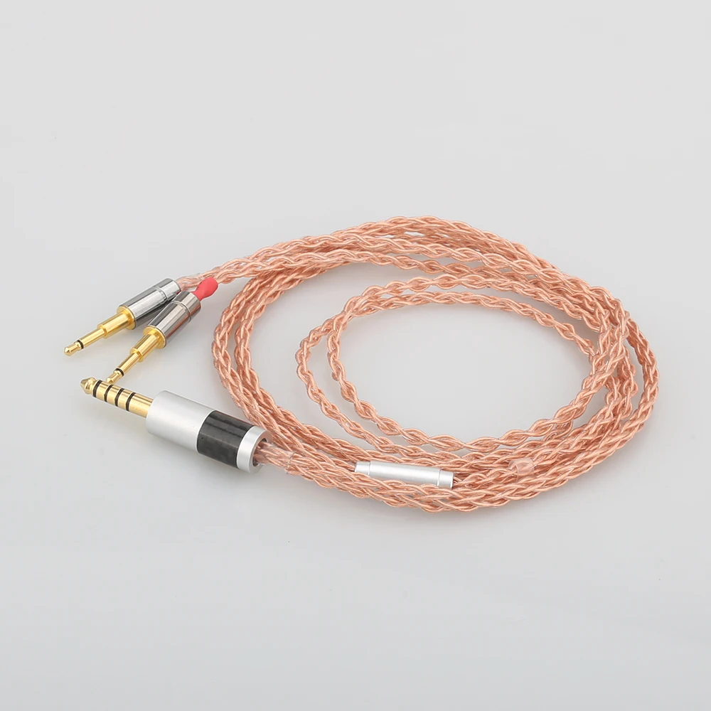 Audiocrast 8cores Headphones Cable Audio Upgrade Cable For Meze 99 Classics Focal Elear