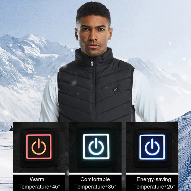 Куртка для походов на открытом воздухе с подогревом, Мужская ветрозащитная походная куртка с USB подогревом, зимнее теплое пальто, водонепроницаемая походная одежда, куртка для охоты