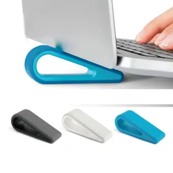 

Soft Soft Silicone Laptop Stand Adjustable Bracket Desktop Computer Increased Shelf Cooling Base Pad Support Holder for Home