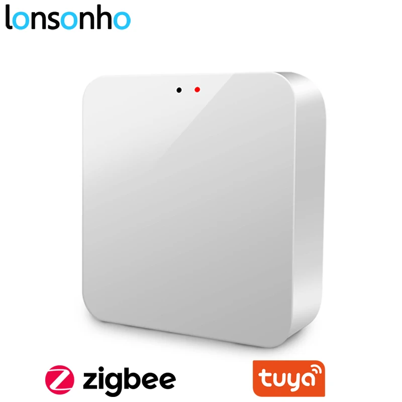Lonsonho Tuya Zigbee концентратор беспроводной пульт дистанционного управления модули для автоматизации умного дома Совместимость с Tuya датчик Zigbee переключатель