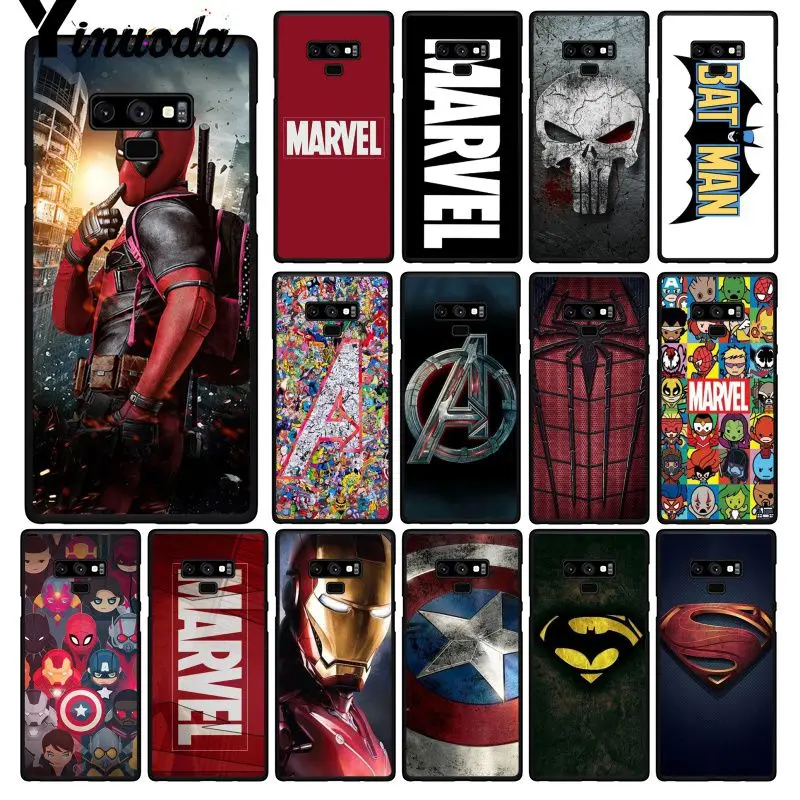 

Yinuoda Deadpool Iron Man Marvel Avengers PhoneCase For Samsung Galaxy A50 Note7 5 9 8 Note10 Pro J5 J6 Prime J610 J6Plus J7 DUO