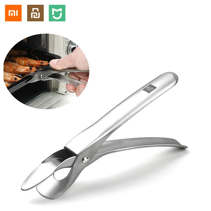

Huohou Bowl Clip Stainless Steel Anti-scalding Clip Household Skid Plate Holder Dish Clip Tool Gadget From Xiaomi youpin