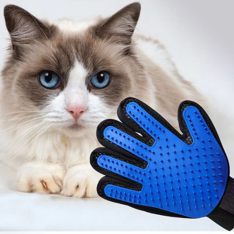 New Pet Shower Brush Cat Massage Grooming Dog Washing Bathing Comb Animal Clean Care Glove Hair | Красота и здоровье
