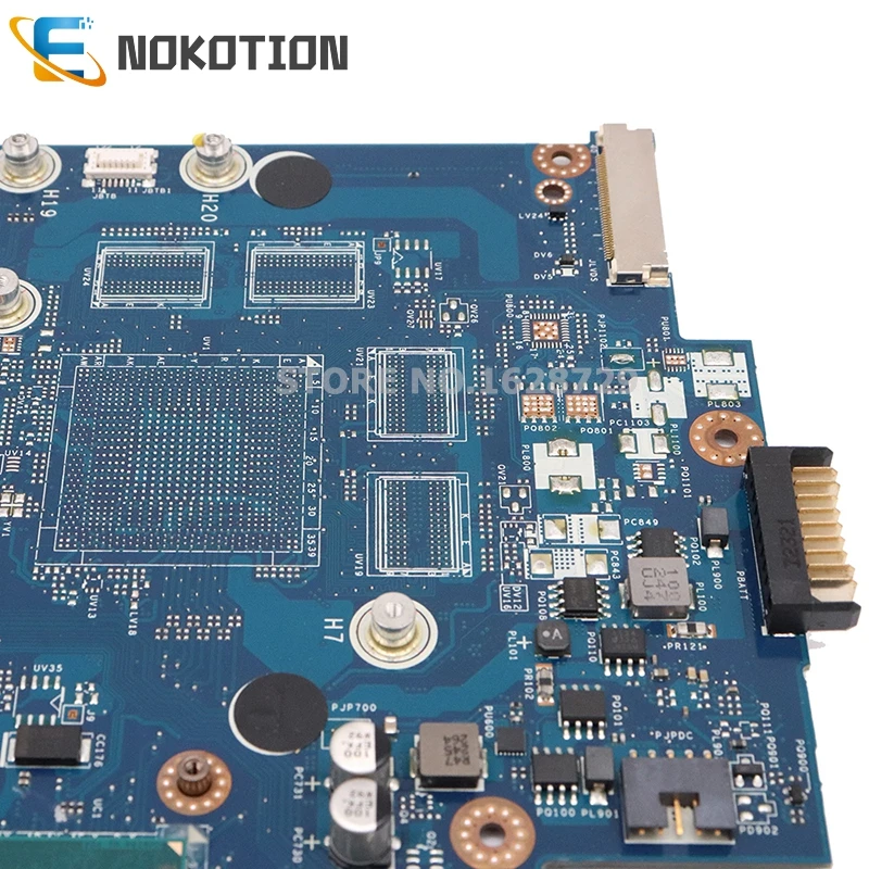 Ideal  NOKOTION For Dell Inspiron 17 3721 5721 Laptop Motherboard VAW11 LA-9102P CN-0N9G7X 0N9G7X MAIN BOA