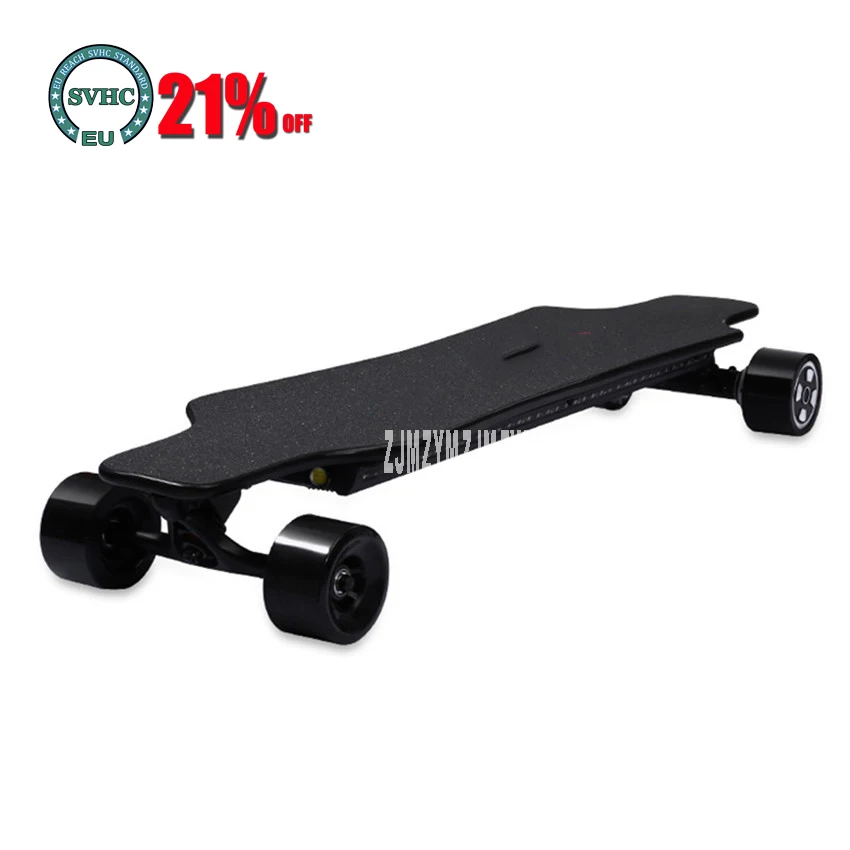 4 Wheels Electric Scooter Remote Control Skateboard Street Board 5.2A/7.8A 350w*2 Dual Drive Maple Wood Skate For Adult | Спорт и