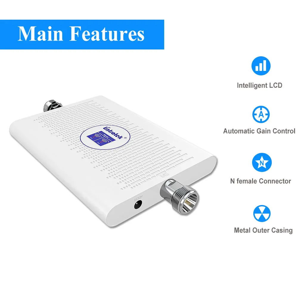 Lintratek Новый 70dB 3g 4G Сотовый усилитель сигнала 1800mhz UMTS 2100mhz AGC/ALC двухдиапазонный повторитель сигнала B3 + B1 3g усилитель. Lintratek Новый 70dB 3g 4G Сотовый усилитель сигнала 1800mhz UMTS 2100mhz AGC/ALC двухдиапазонный повторитель сигнала B3 + B1 3g усилитель.