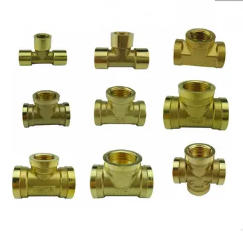 

Tee Gas Pipe Joint Copper Transverse Type Modern Corrosion Resistant Hydraulic Pressure Household High Quality Gas Pipe Joint