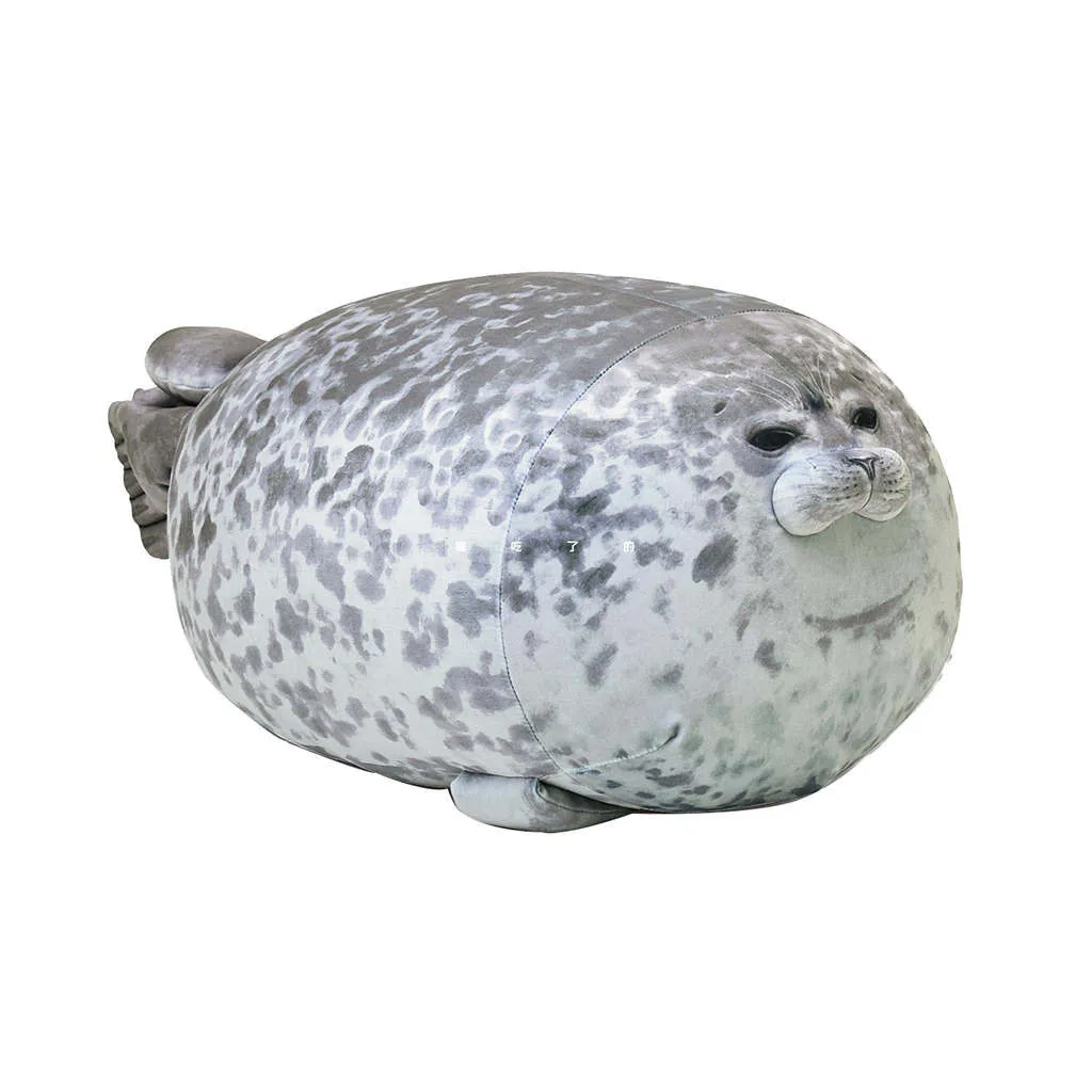 Милая Подушка-тюлень морской Лев плюшевый игрушки 3D новинка Пледы Подушки Мягкие животные детские спальные подушки диван подушка дети девочки подарок - Цвет: Sea Seal