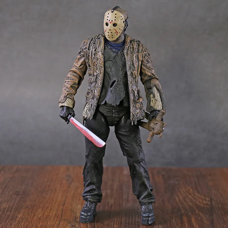 

NECA Freddy Vs.Jason FVJ Ultimate Jason Voorhees PVC Action Figure Collectible Model Toy