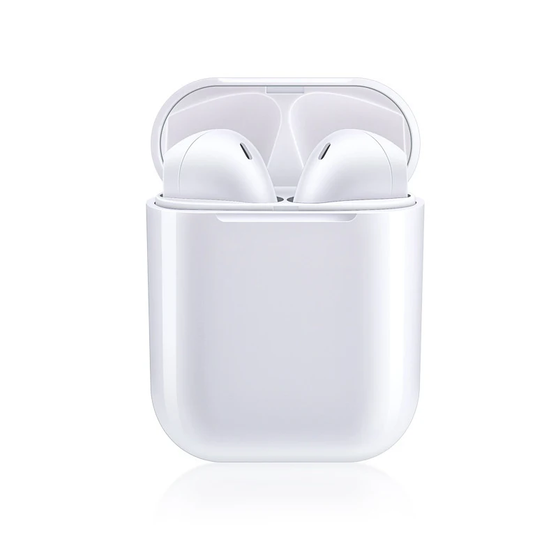 I7 TWS Беспроводная bluetooth-гарнитура стерео Бас Беспроводные наушники с микрофоном зарядная коробка для Apple iPhone Xiaomi - Цвет: i7S White With Box