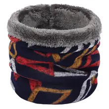 Новые зимние шарфы для детей, плюшевое кольцо, шарфы для мальчиков и девочек, толстый теплый для шеи, одежда, аксессуары для детей, бархатный воротник