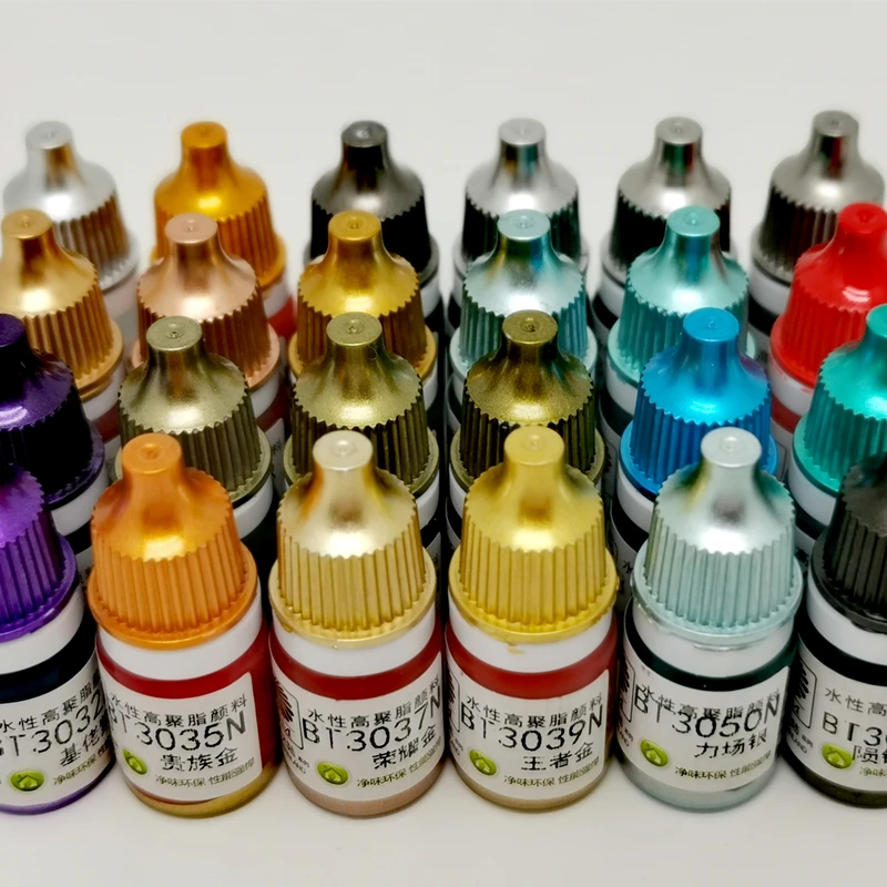 모델 착색 안료 금속 컬러 펜 페인팅, 핸드 세이프 수성 밝은 페인팅, GUNPLA DIY SM 3000-3053 5ML