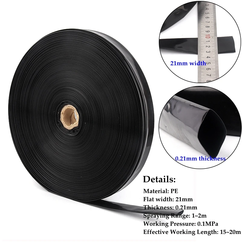 50100m3420mmThinSoftSprayTapeMicroAgricultureIrrigationHose
