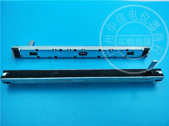 1pcs Soundcraft Signafure16 Mixer Fader Potentiometer A10Kx2 / Dual Fader Potentiometer A10K Replacement