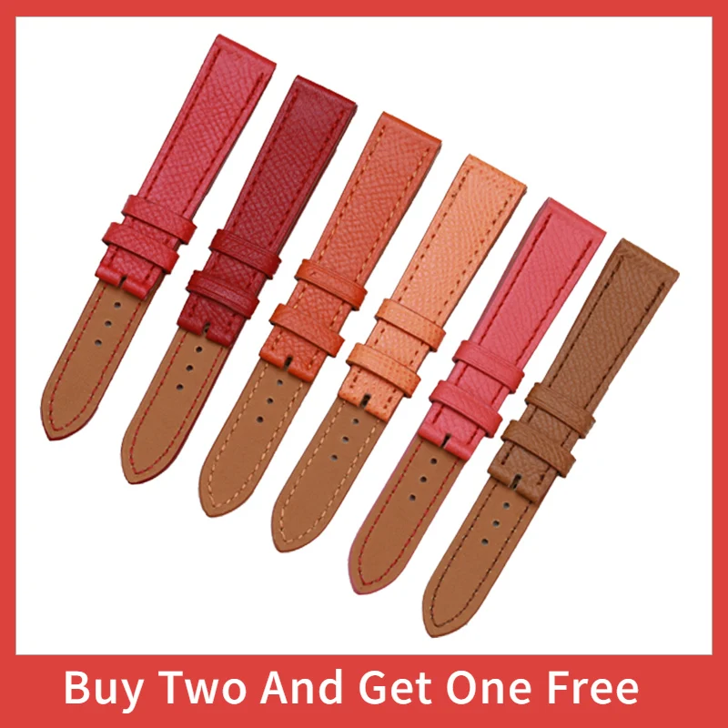 Sauppo High Quality Genuine Leather Watchbands Women Bracelet With