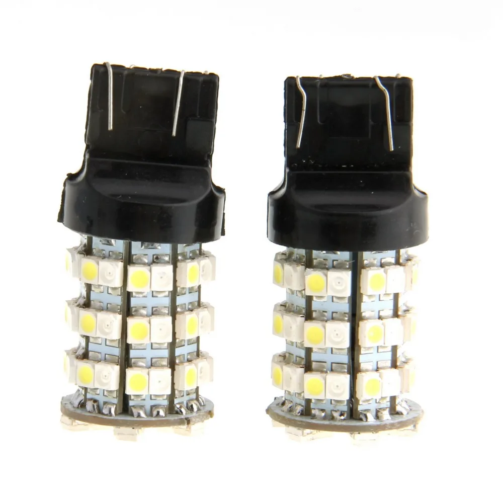 2 шт. Автомобильные светодиодные лампы POSSBAY 60SMD T20 1210|Передние LED-фары для авто| |