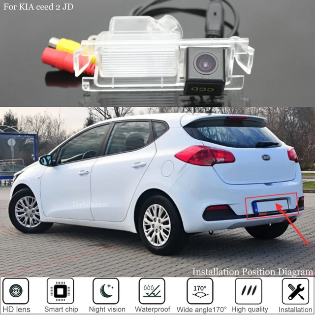 Car Reversing Parking Camera For KIA ceed 2 JD 2012~2018 3d 5d