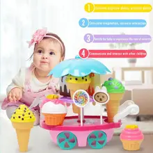 Кухонные игрушки мини Магазин мороженого раннее образование реалистичная форма экологически чистые материалы детские игрушки для девочек Подарки