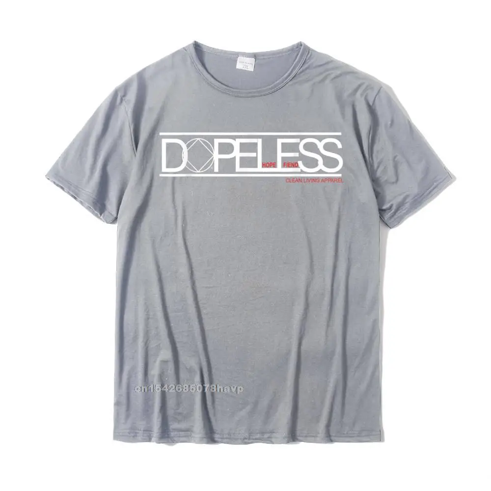 Tops Tees Custom NEW YEAR DAY Fashion Casual Short Sleeve 100% Cotton Crewneck Male T Shirt Casual Tops Shirt Wholesale Dopeless Hope Fiend Narcotics Anonymous Gifts T Shirts NA AA__2299. grey