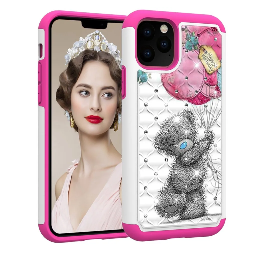 Dream Crystal Style Phone Case For iPhone 11Pro Max Dirt-resistant Slim Fashion Soft Cases Shockproof Dust-proof Phone Case