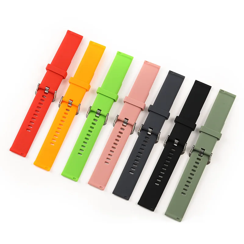 

20 22 mm watch strap for Huami Amazfit BIp Pace Stratos 2 2S GTR 42mm 47mm smart watch bracelet band for Huawei Watch GT Strap