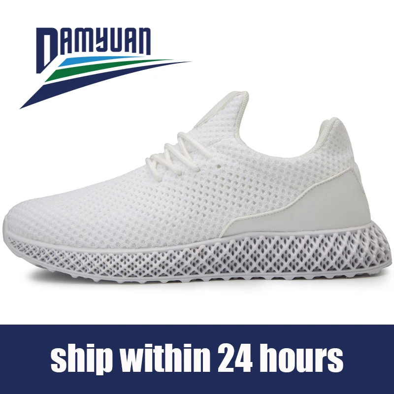 

Damyuan Running Shoes 2020 Summer Mesh Breathable and Comfortable Sneakers Lace-up Non-slip Men's Low-top Casual Tennis Shoes