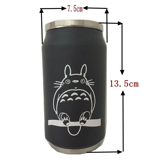 330 мл мультфильм вакуумный термос кружка мой neighter totoro cola из нержавеющей стали