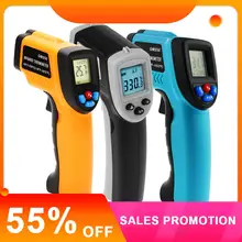 ЖК-термометр температуры пирометр Imager Ручной цифровой ИК лазерный инфракрасный термометр лазерный точечный пистолет термометр GM320