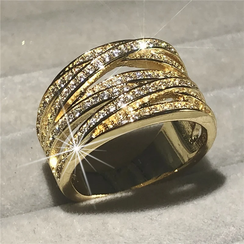 Кольцо из серебра 925 пробы с искусственным бриллиантом 10kt | Украшения и