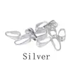 100 Pcs/lot Bracelet Necklace Diy Accessories Jewelry Findings Charms Pendant Clips Clasp Connectors For Jewelry Making Supplies ► Photo 2/6