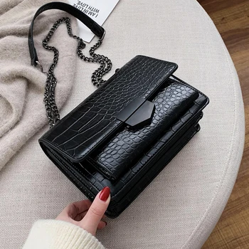 

2020 Women Bags Fashion Stone Pattern Leather Crossbody Bag For Women Solid Shoulder Bag Female Handbags And Purses