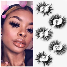 25 мм ресницы 3D норковые ресницы крест-накрест Накладные ресницы безжалостный объем норковые ресницы драматические ресницы инструменты для макияжа