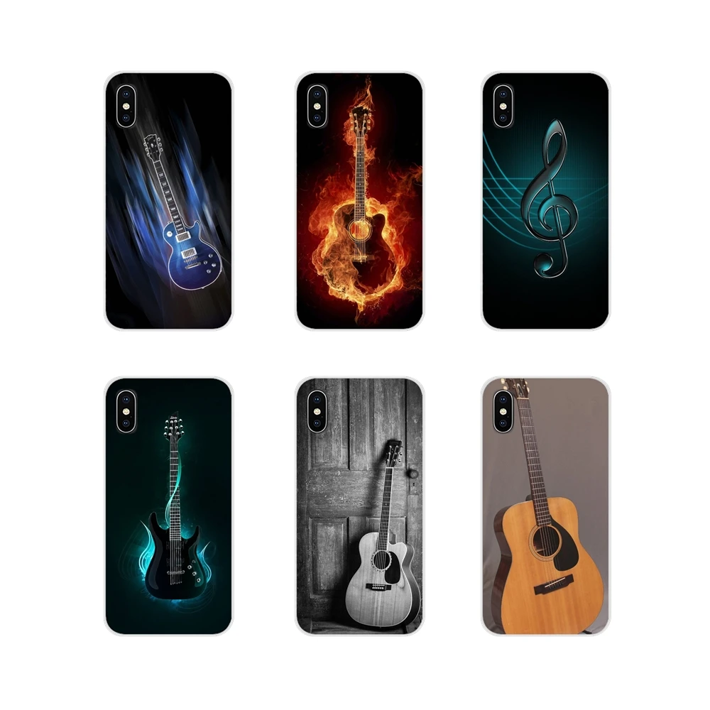 Аксессуары чехлы любовь гитара gibson Music для huawei G7 G8 P7 P8 P9 P10 P20 P30 Lite Mini Pro P Smart Plus 2017 2018