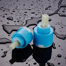 35 мм регулировочные ножки 3 отверстия одинарное уплотнение клапановый элемент золотник клапана смесителя аксессуары для смесителей Керамика катушки