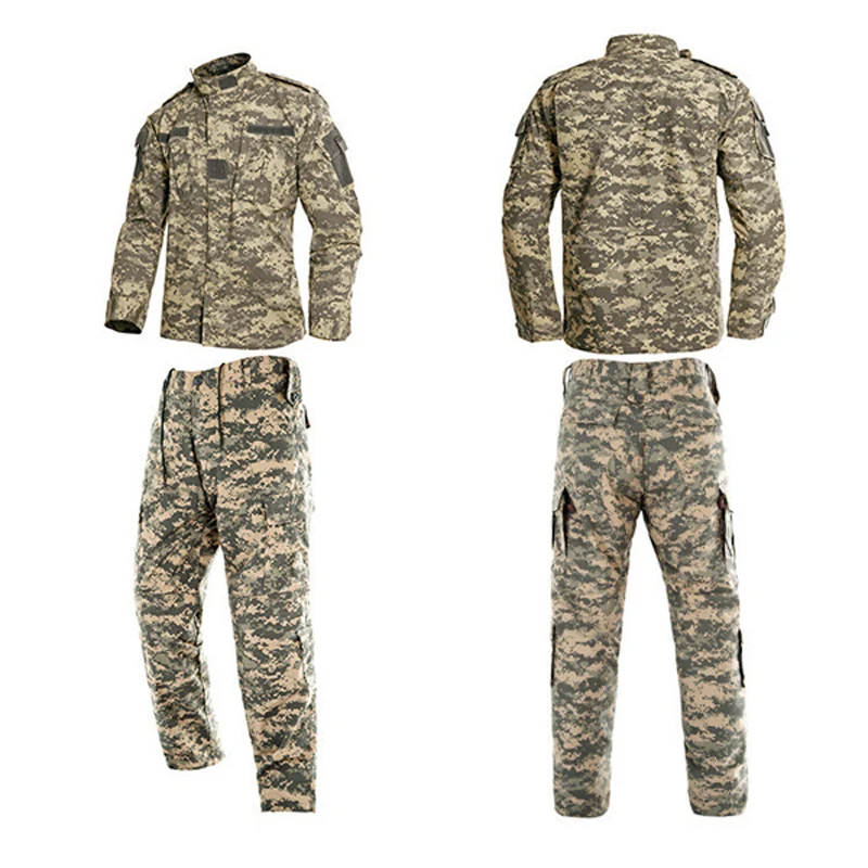 Kaufen UNS Armee Anzug Afrikanischen Militär Uniform für Männlichen Cambay Jacke + hosen 2PCs Camouflage ACU CP Mann Spezielle Kraft taktische Kleidung