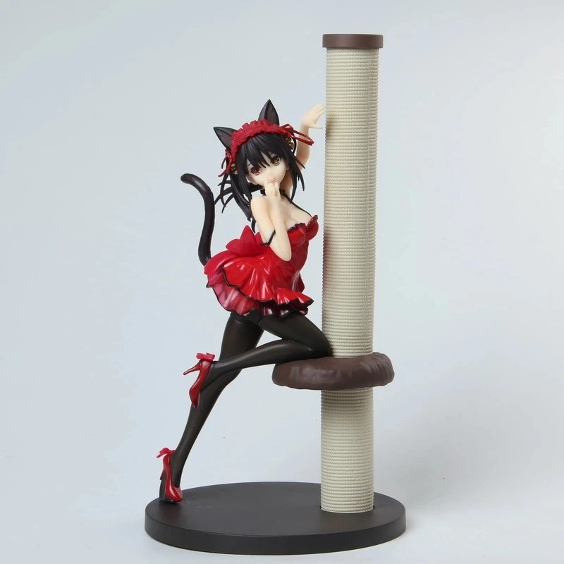 Аниме Дата A Live kurumi Tokisaki ПВХ фигурка Аниме Сексуальная женская фигура модель игрушки Коллекционная кукла подарок аниме фигурки