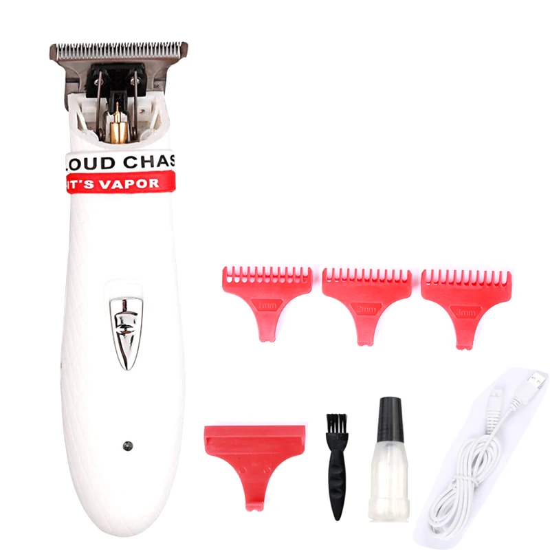 Professional Cordless Hair Clipper Trimmer Beard Shaving for Men Barber Electric Mower 0.1mm Cutter Hair Cutting Machine 7000RPM