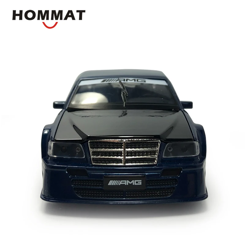 HOMMAT Mercedes c-класс AMG 1:32 масштабные модели автомобилей Литье под давлением игрушечный автомобиль модель детский подарок игрушки для детей звуковой светильник