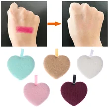 Полотенце из микрофибры для удаления сердцебиения, очищающая пудра для лица, пуховка для снятия макияжа, здоровое Очищение макияжа, салфетки из микрофибры для кожи