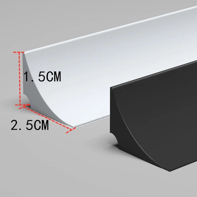 3M Silicone Water Stopper Strip Bendable Kitchen Countertop Retaining Bathroom shower dam Flood Barrier Dry and Wet Separation white