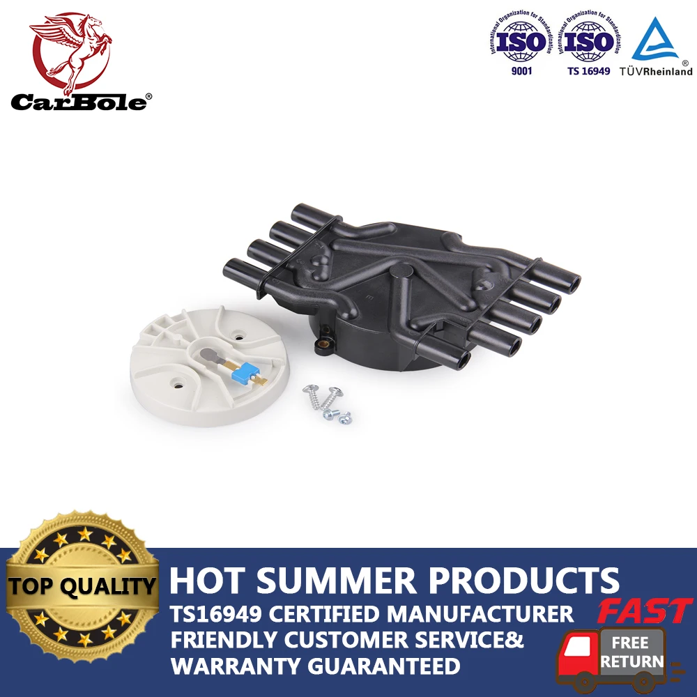 

Distributor Cap and Rotor Kits for Chevrolet for GMC for Trucks for Vortec V8 5.0L 5.7L 7.4L DR474 DR331 tapa delco Car Parts
