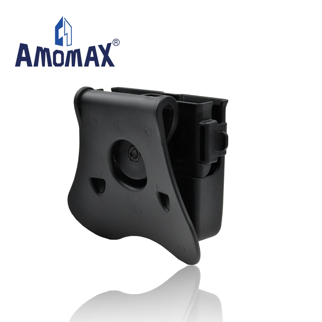 Dupla para Revista de Caça para Universal Amomax Bolsa Tática .45 Calibre Único Duplo Pilha Revista-preto 9mm .40 4 Cheap Coldres